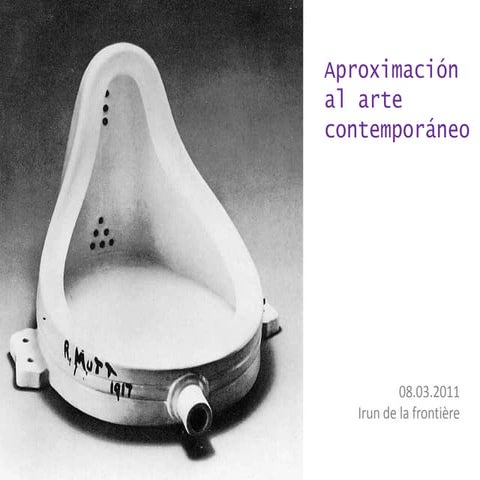 Primeras vanguardias artísticas