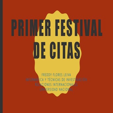 Festival de citas abordando el internet y lo digital