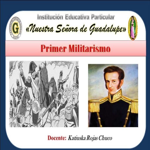 Primer militarismo