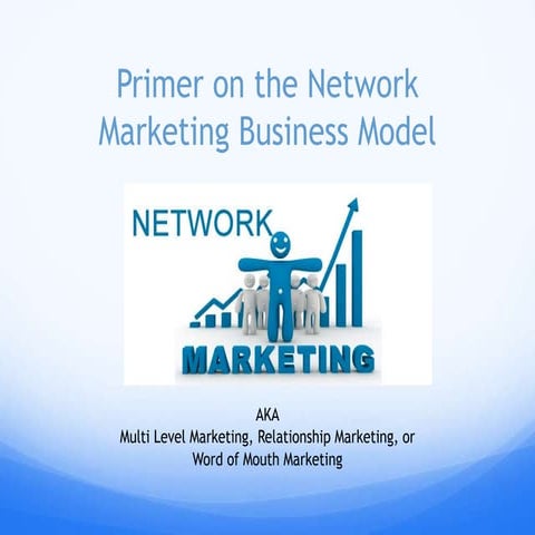 What is Network Marketing? 
