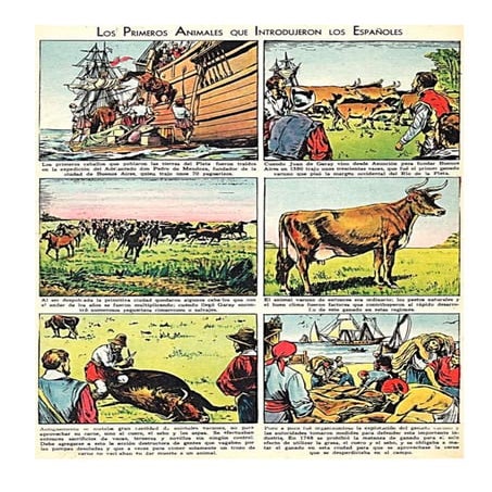 Primeros animales que trajeron los españoles