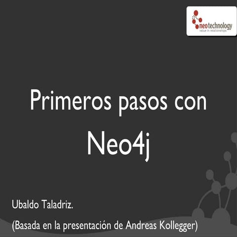 Primeros pasos con Neo4j