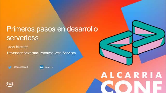 Primeros pasos en desarrollo serverless