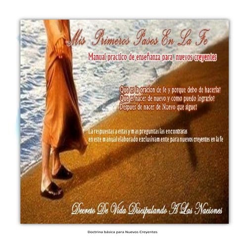 Primeros Pasos en la Fe (Manual)