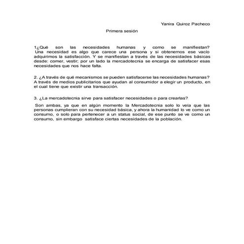 Primer parcia. primera sesión de clase