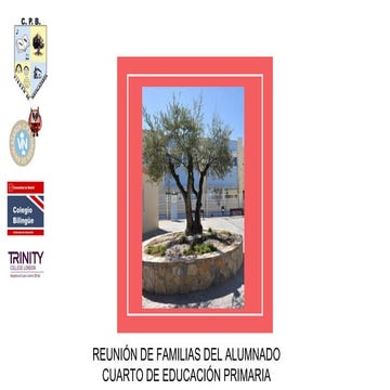 Primer trimestre reunión de familias de cuarto ep