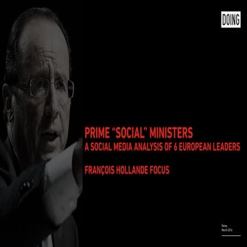 Prime "Social" Ministers - François Hollande Analysis