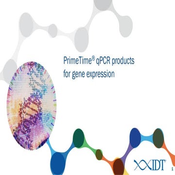 PrimeTime® qPCR products for gene expression