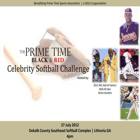 Prime Time Celebrity Softball Super-FPhillips