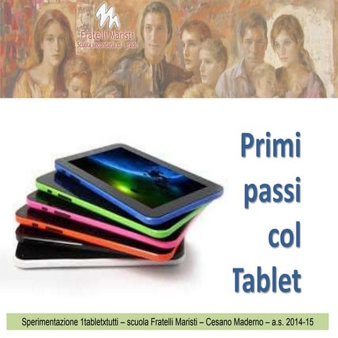 Primi passi col tablet | PPT