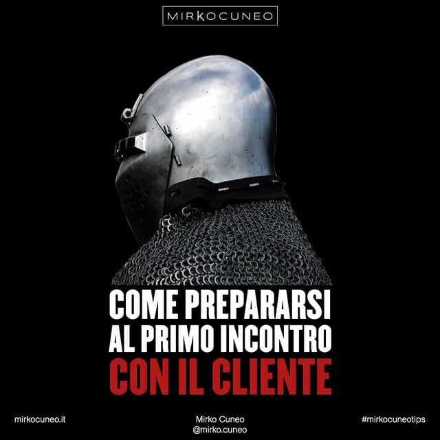 Primo incontro con cliente come prepararsi