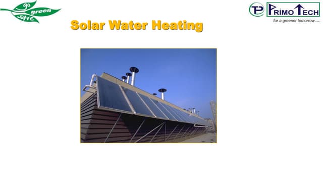 Primotech   solar water heater