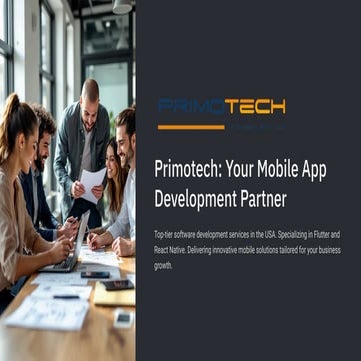 Mobile App Development Services USA – By Primotech