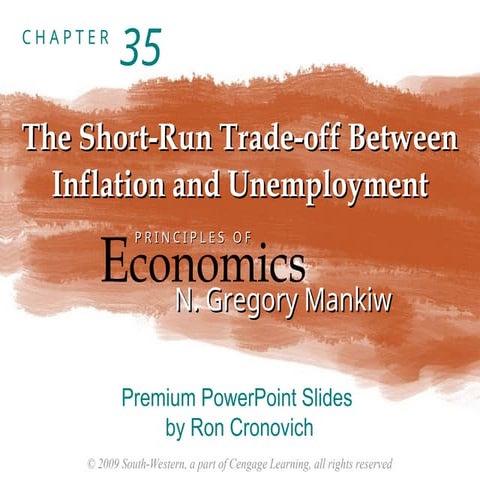 princ ch35 presentation the short run trade-off betweeni inflation and unempl...