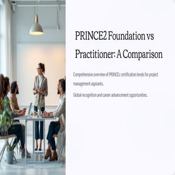 PRINCE2 Foundation vs Practitioner: Key Differences