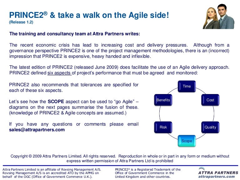 PRINCE2-Agile-Foundation Schulungsunterlagen