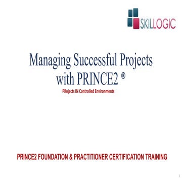 PRINCE2 Certification Training - Foundation & Practitioner Part 17