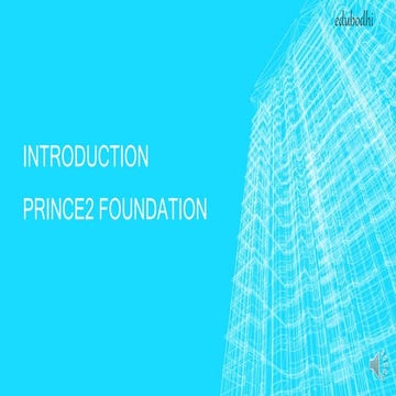 Prince2@ Foundation Certification Course