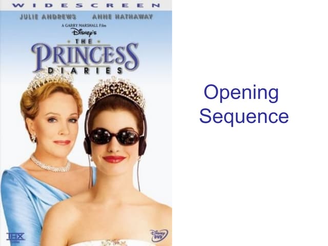 Princess Diaries Opening Sequence