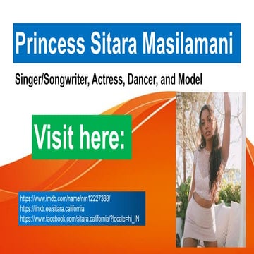 Princess Sitara Masilamani | Los Angeles | PDF