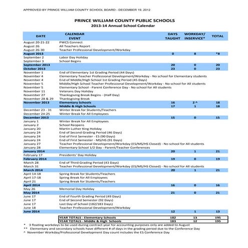 Prince william county_calendar