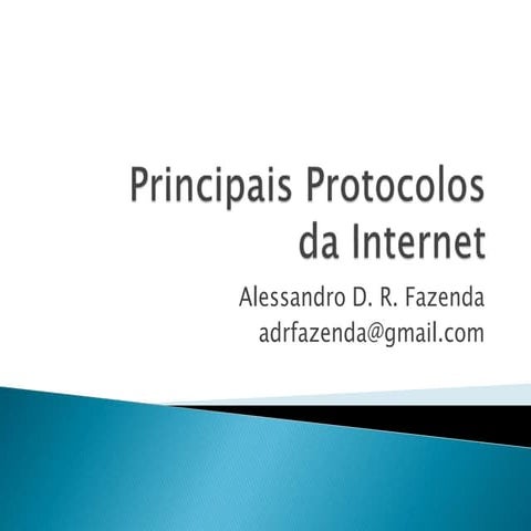 Principais protocolos da internet