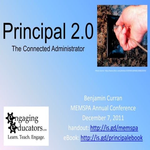 Principal 2.0: The Connected Administrator