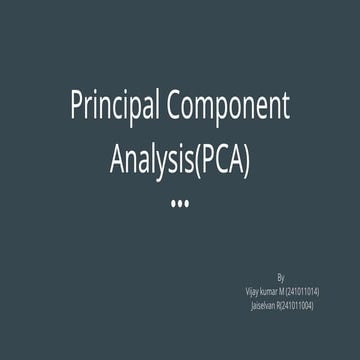 Principal Component Analysis  (PCA).pptx