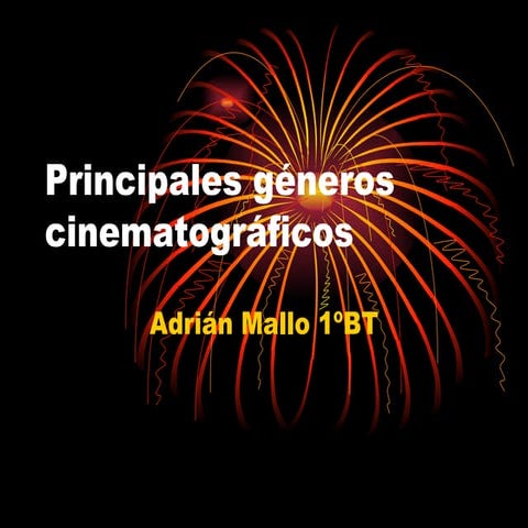 Principales géneros cinematográficos 3