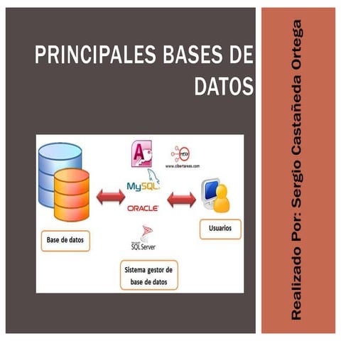 Principales bases de datos