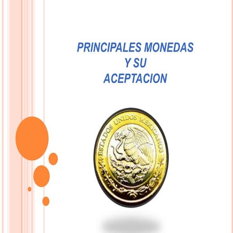 Principales monedas