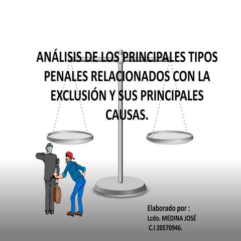   PRINCIPALES TIPOS PENALES