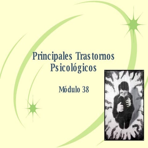 Principales Trastornos Psicologicos