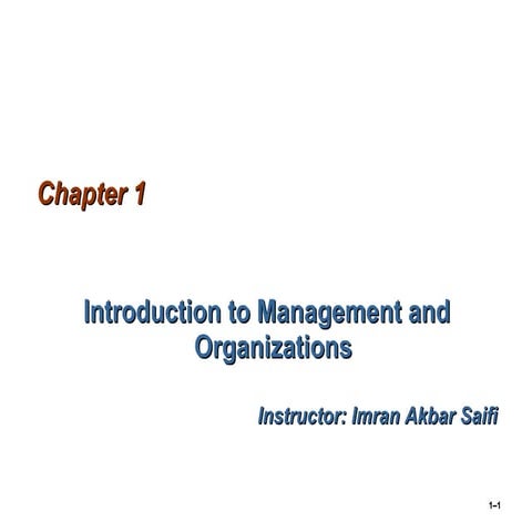 Principal of management erobbins ppt01