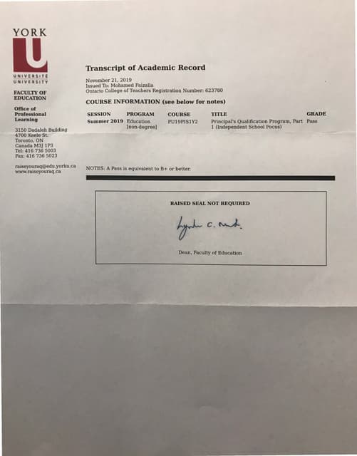 TESL Ontario Certificate | PDF