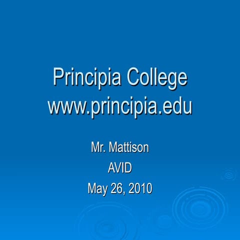 Principia college