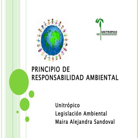 Principio De Responsabilidad.