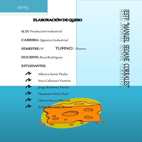 ELABORACIÓN DE QUESO