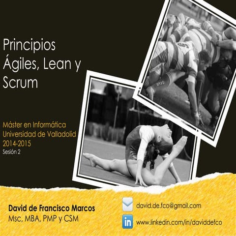 Principios Ágiles, Lean y Scrum