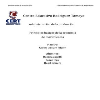 Principios basicos de la economia d...