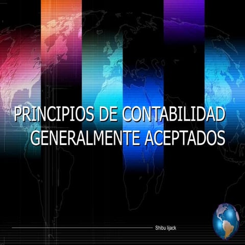 Principios De La Contabilidad | PPT
