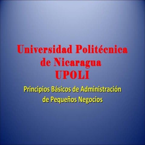 Presentación Administración para MiPymes