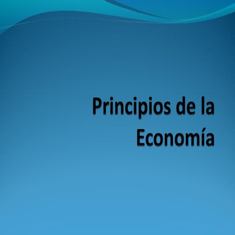 Principios de economia