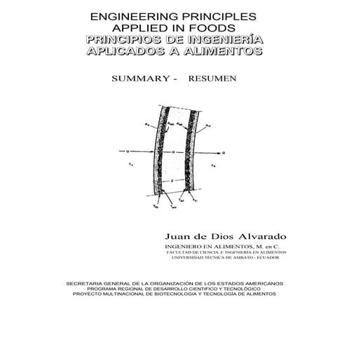 Principios de ingenieria aplicados a alimentos