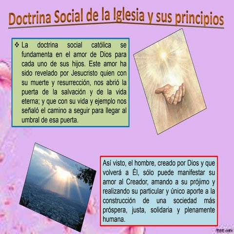 Principios de la doctrina social de la iglesia | PPTX