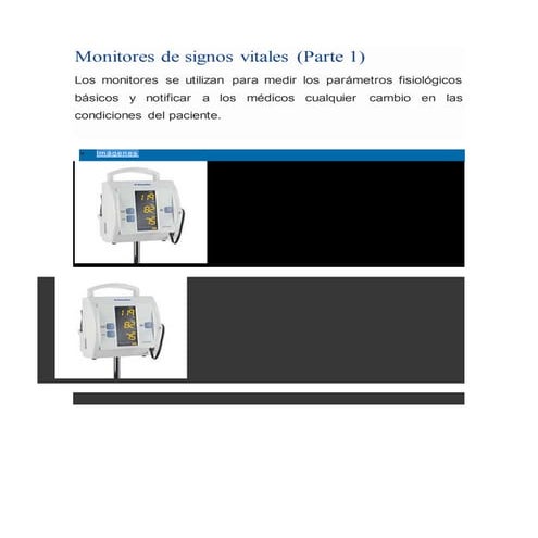 Principios de monitor