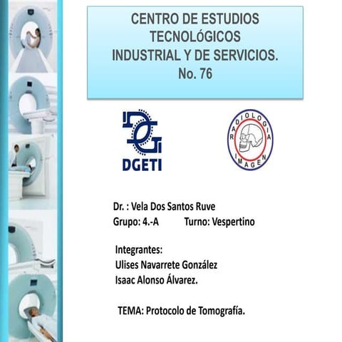 Protocolo de Tomografía 