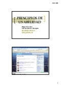 Principios De Usabilidad