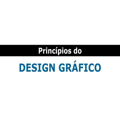 Principios do design