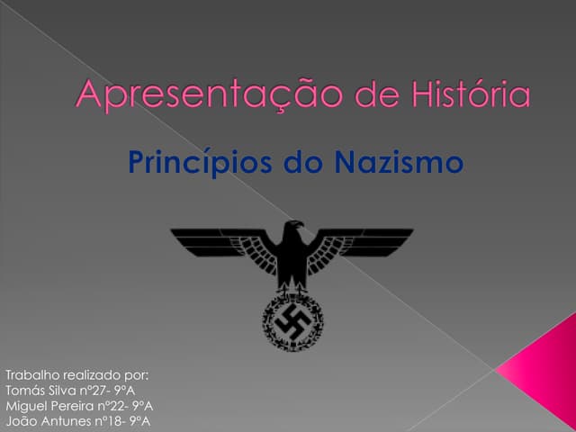 Princípios do nazismo